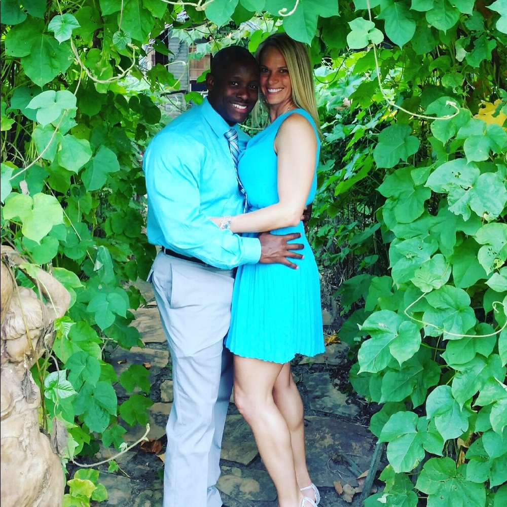 Turquoise dress. Worn once